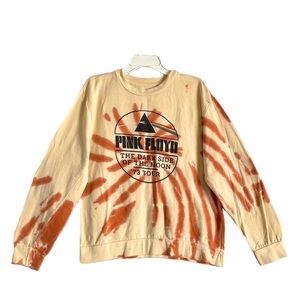 Pink Floyd men’s longsleeve sweatshirt. Yellow, soft. Size M